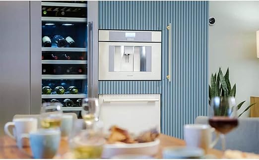 Built-in Coffee Machine Stainless Steel, Plumbed