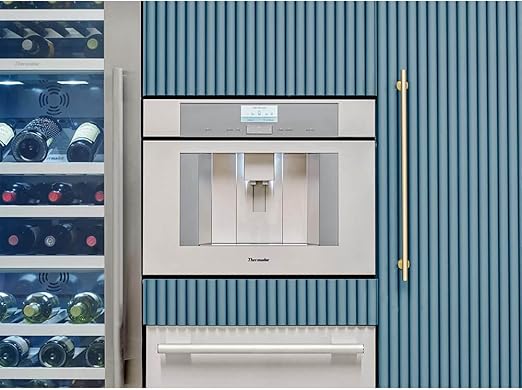 Built-in Coffee Machine Stainless Steel, Plumbed