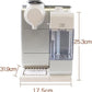 Professional Coffee Machine Espresso Maker with Grinder Automatic Kitchen Appliances (D)