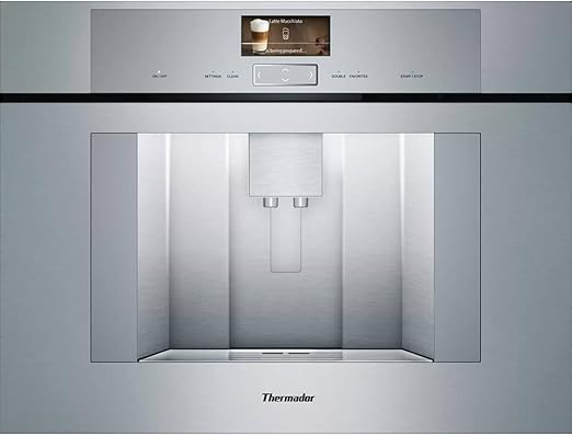 Built-in Coffee Machine Stainless Steel, Plumbed