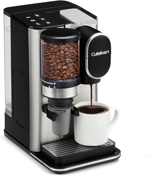 Cuisinart DGB-2SS Single Serve Coffee Maker Coffee Grinder