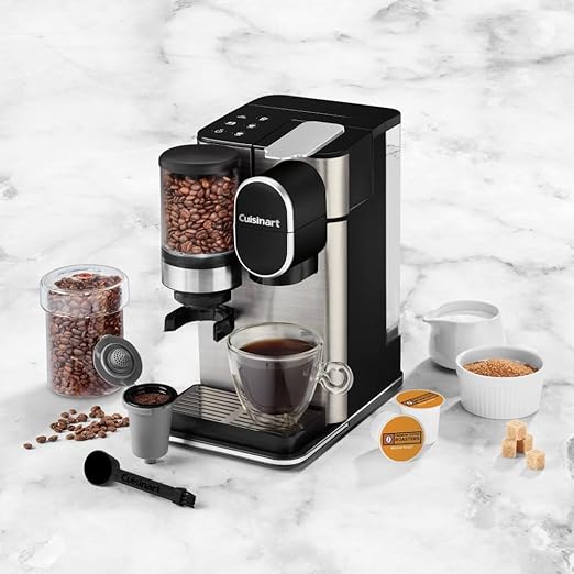Cuisinart DGB-2SS Single Serve Coffee Maker Coffee Grinder
